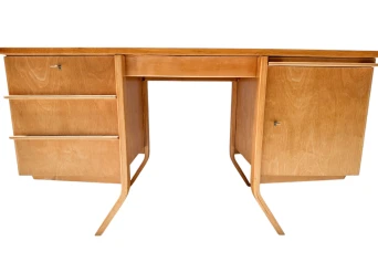 Mid-Century Modern EB04 Desk by Cees Braakman for Pastoe, 1950s